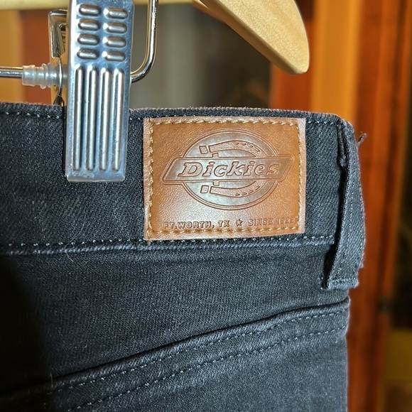 Dickies Black Bootcut Jeans Size 8 - Picture 6 of 9